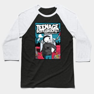Teenage-Bottlerocket 3 Baseball T-Shirt